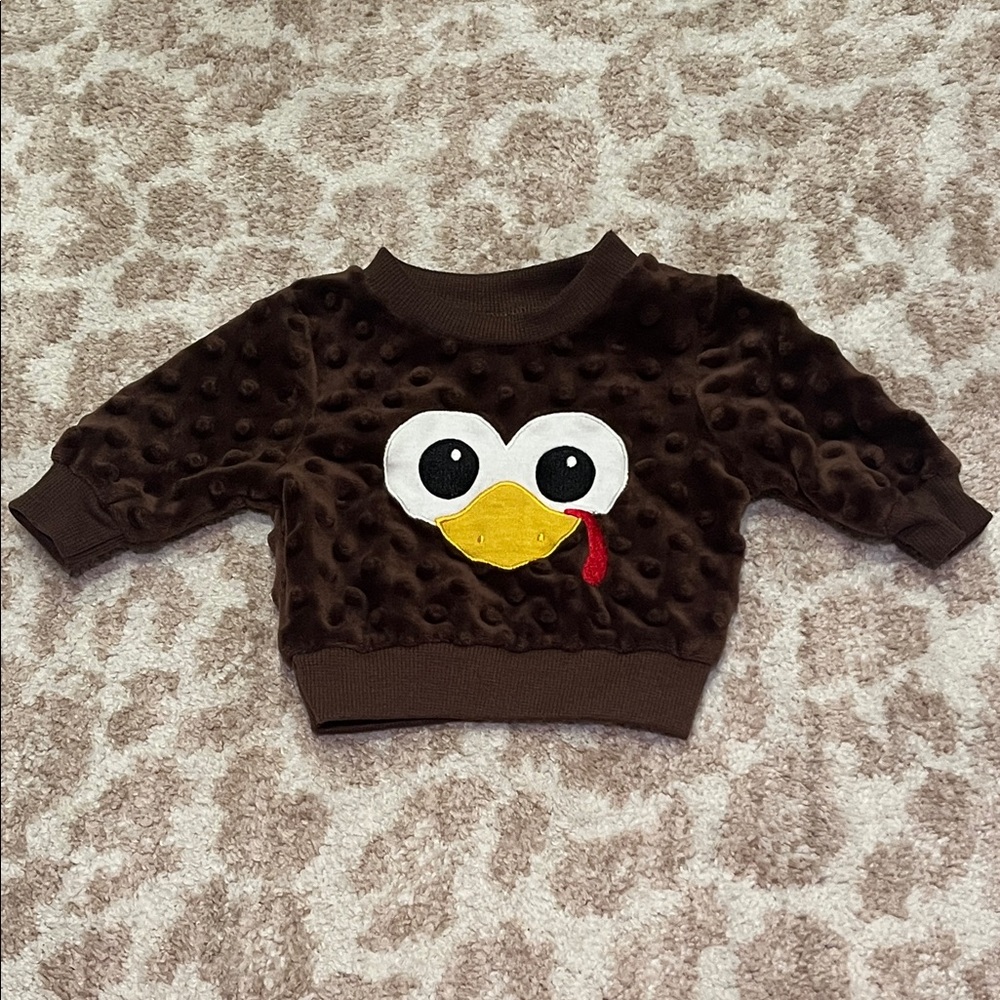 Newborn Turkey Sweater NWOT